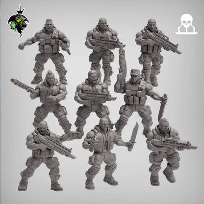 Spacenam Infantry Set