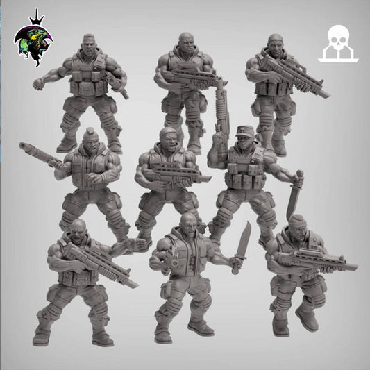 Spacenam Infantry Set