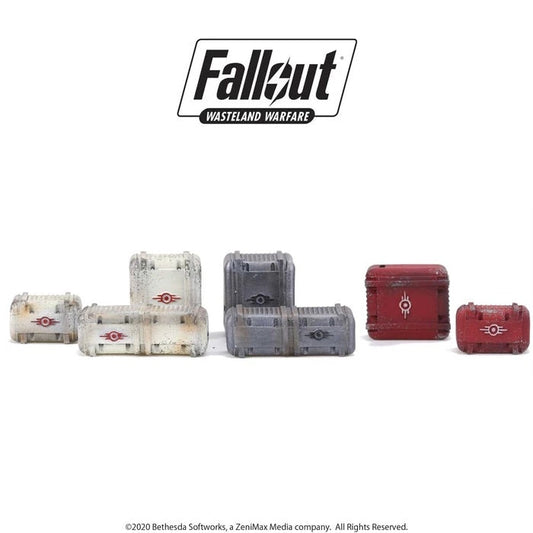 Fallout Wasteland Warfare - Terrain Expansion: Vault Tec Supplies