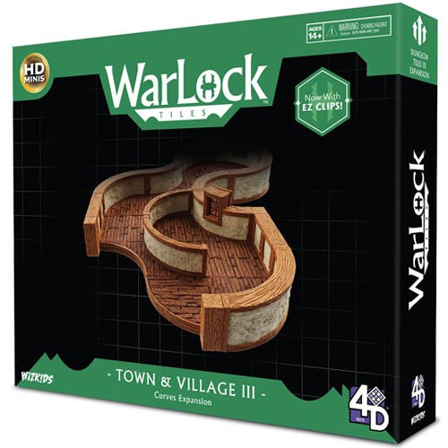 WarLock Tiles: Town & Village 3 - Curves Expansion