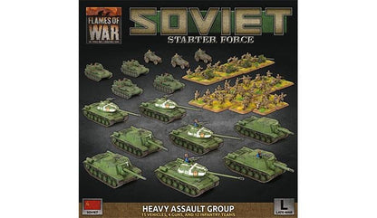 FOW Soviet Starter Force Heavy Assault Group
