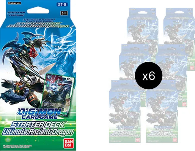 ST09 Digimon Ultimate Ancient Dragon Starter Deck Display