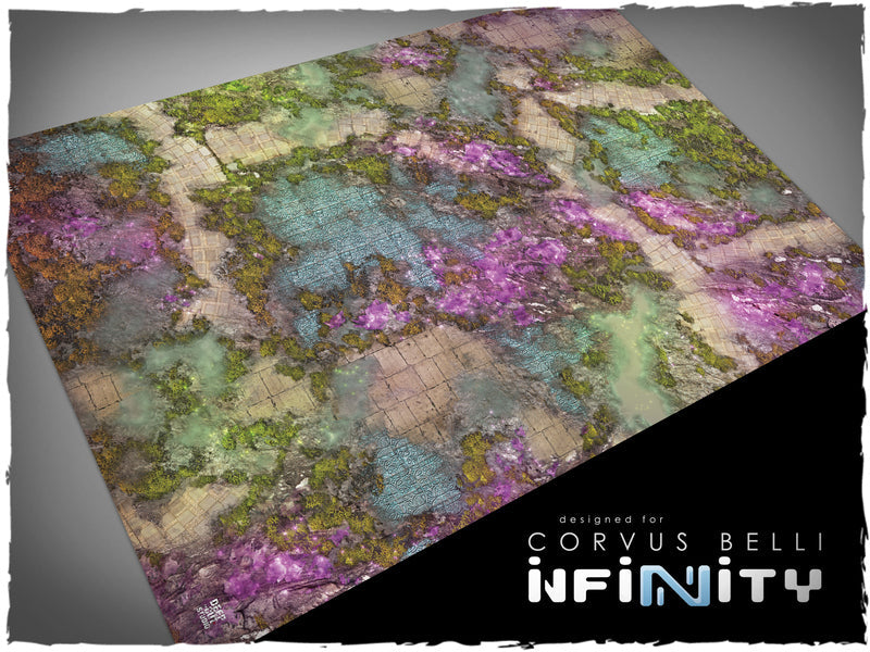 Deep-Cut Studio Game Mat - Combined Army
