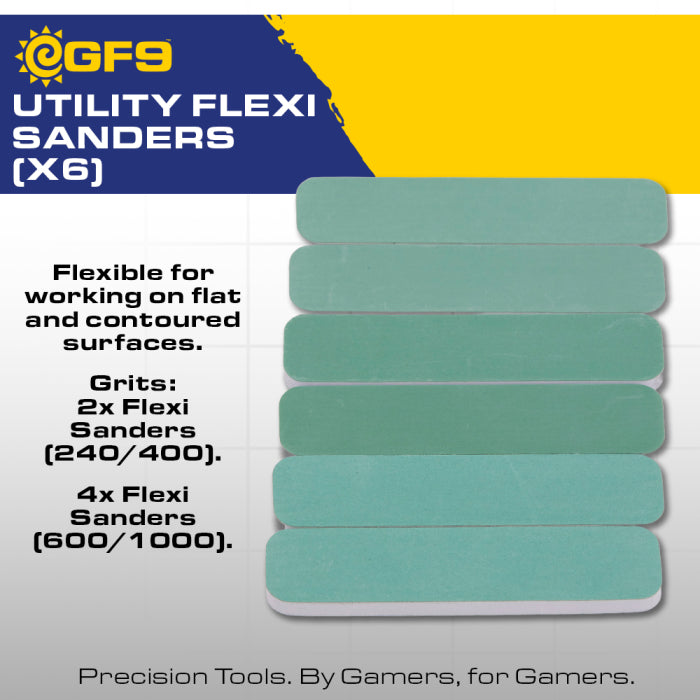 GF9 Utility Flexi Sanders (x6)