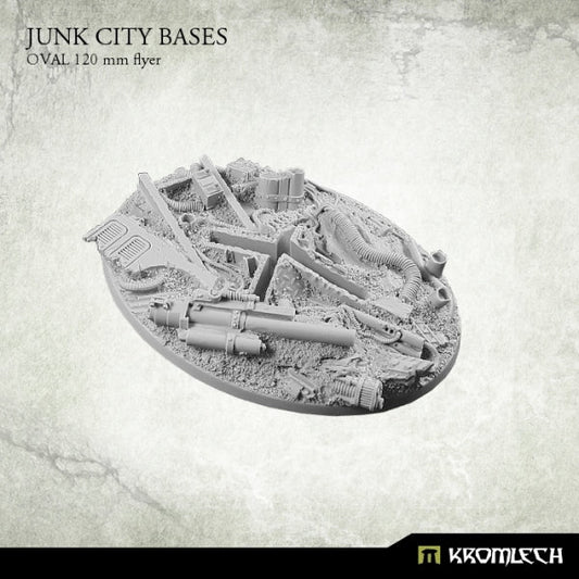 Kromlech Junk City Bases Oval 120mm Flyer