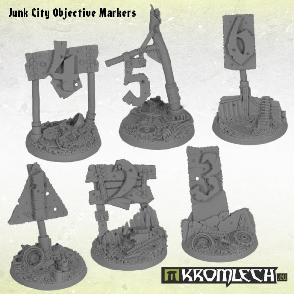 Kromlech Junk City Objective Markers (6)
