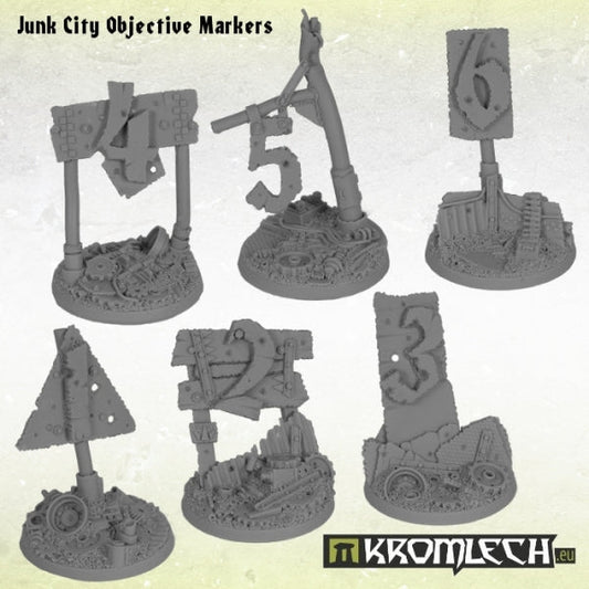 Kromlech Junk City Objective Markers (6)