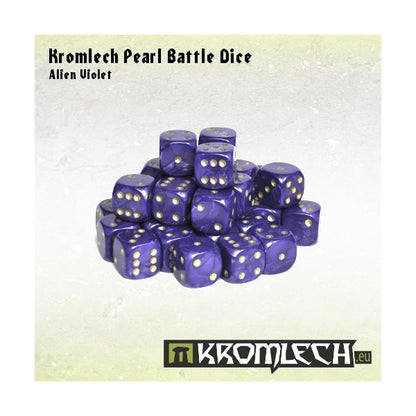 Kromlech Pearl Battle Dice 35x (12mm)