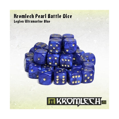 Kromlech Pearl Battle Dice 35x (12mm)