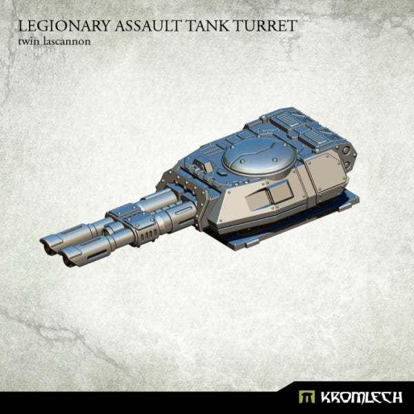 Kromlech Legionary Assault Tank Turret: Twin Lascannon