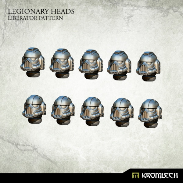Kromlech Legionary Heads: Liberator Pattern (10)