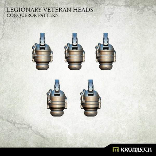 Kromlech Legionary Veteran Heads: Conqueror Pattern (5)