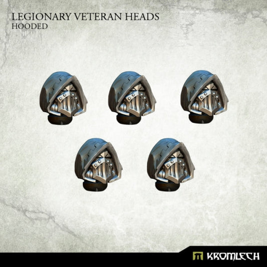 Kromlech Legionary Veteran Heads: Hooded (5)