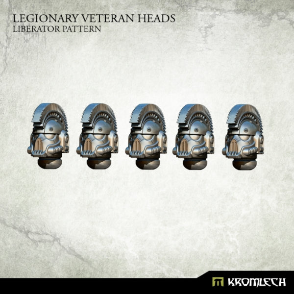 Kromlech Legionary Veteran Heads: Liberator Pattern (5)