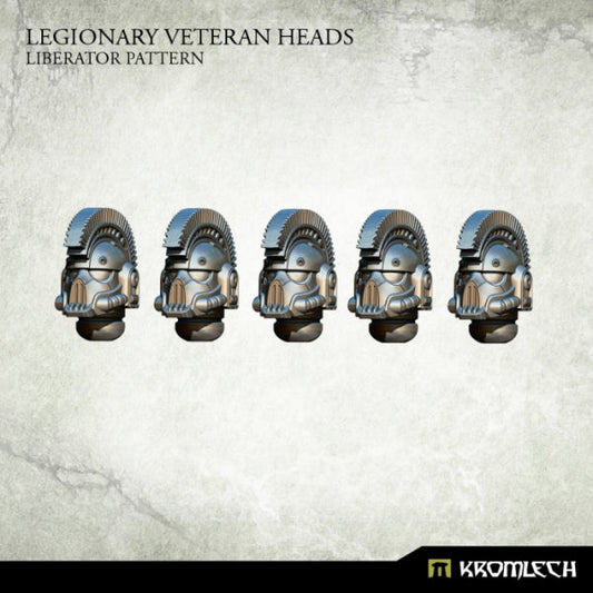 Kromlech Legionary Veteran Heads: Liberator Pattern (5)
