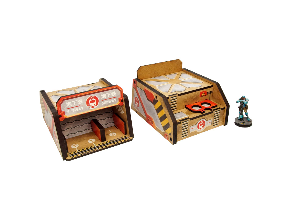 Infinity Kokkyo-3 Subway Entrance Prepainted