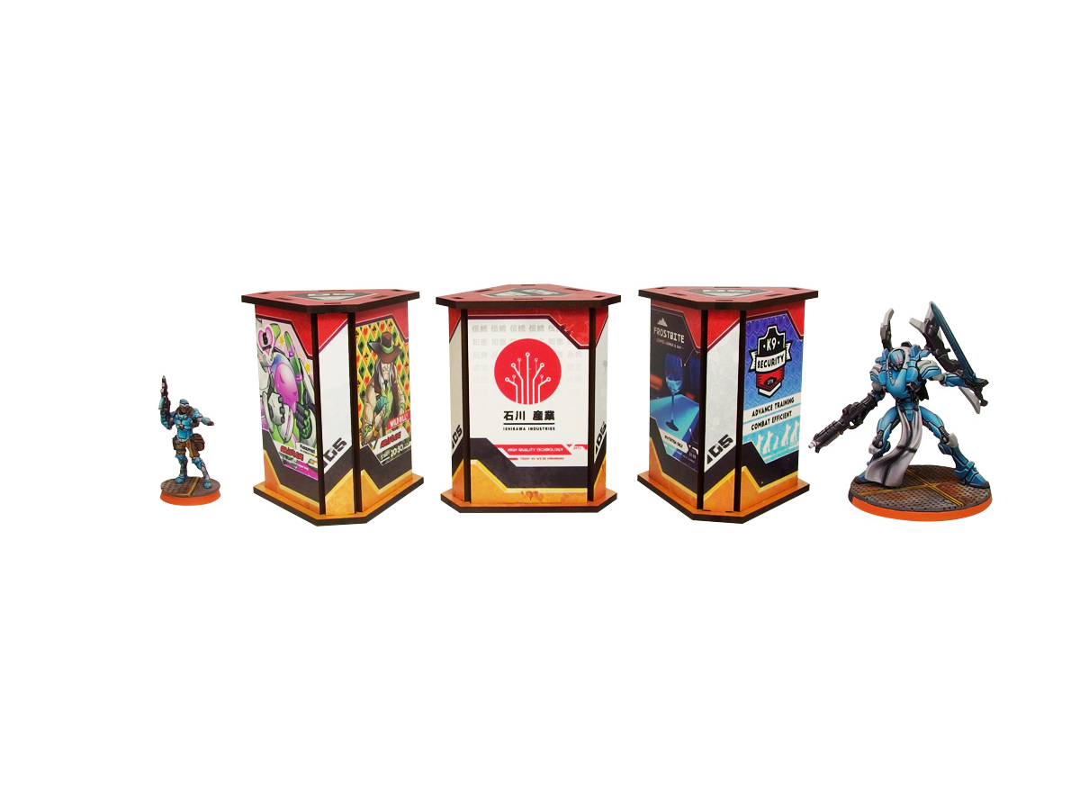 Infinity District 5 Newsstand Prepainted (Red)