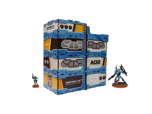 Infinity District 5 Apartment 1 Prepainted (Blue)