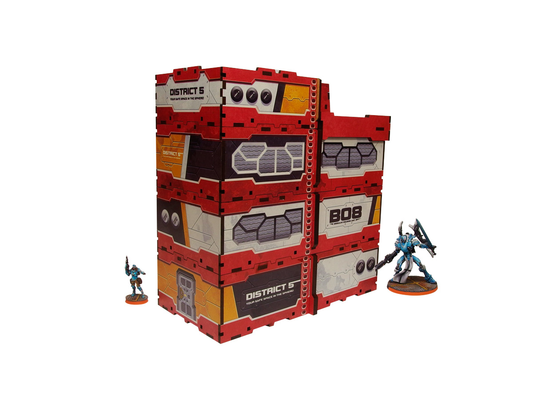 Infinity District 5 Apartment 1 Prepainted (Red)