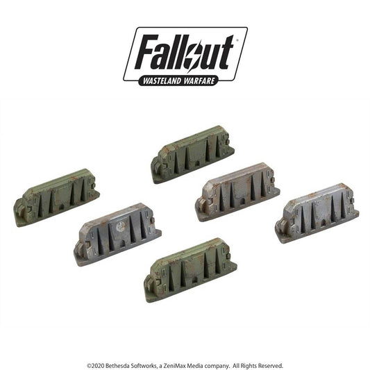 Fallout Wasteland Warfare Military Barricades