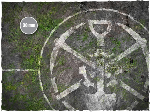 Deep-Cut Studio Game Mat - Miners Guild Ball Pitch