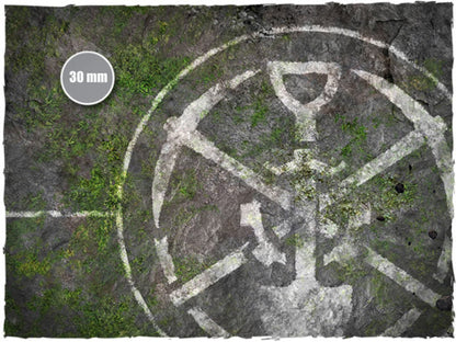 Deep-Cut Studio Game Mat - Miners Guild Ball Pitch