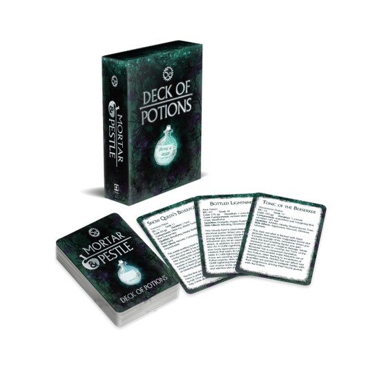 D&D Vault 5e Mortar & Pestle Potion Deck