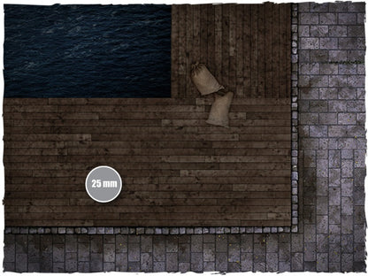 Deep-Cut Studio Game Mat - Mythos  3x3