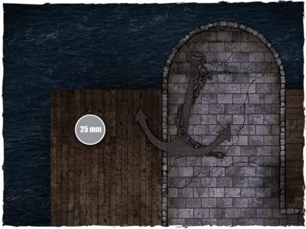 Deep-Cut Studio Game Mat - Mythos  3x3