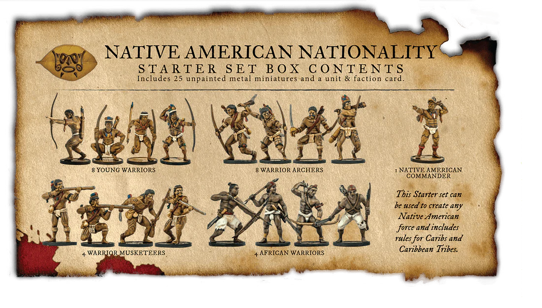 Blood & Plunder Native American Nationality Starter Set