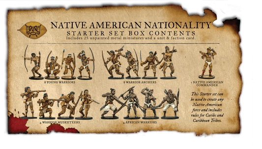 Blood & Plunder Native American Nationality Starter Set