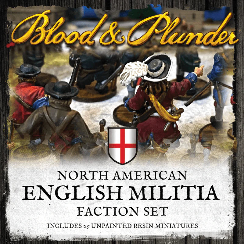 Blood & Plunder North American English Militia Faction Set