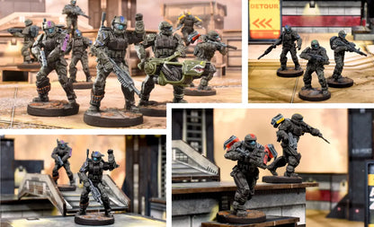 Halo Flashpoint Feet First Into Hell ODST Faction Set