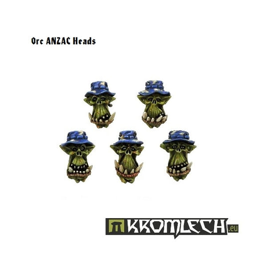 Kromlech Orc Anzac Heads (10)