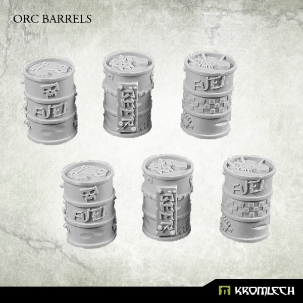 Kromlech Orc Barrels (6)