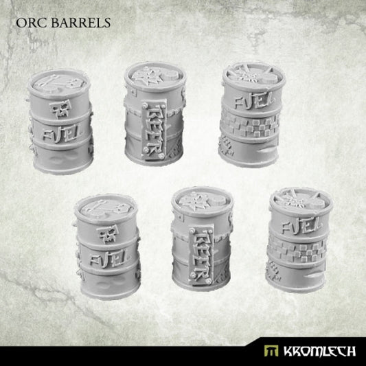 Kromlech Orc Barrels (6)