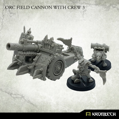 Kromlech Orc Field Cannon With Crew
