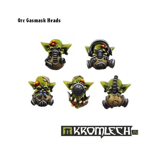Kromlech Orc Gasmask Heads (10)