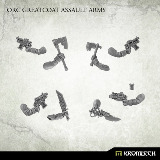 Kromlech Orc Greatcoat Assault Arms (5)
