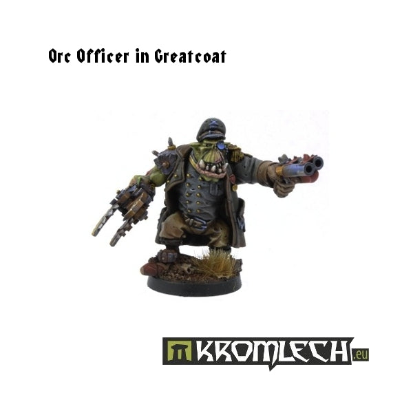 Kromlech Orc Officer In Greatcoat