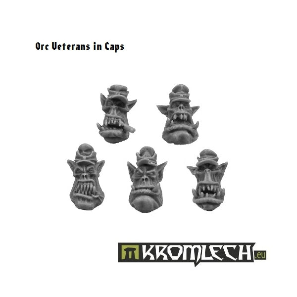 Kromlech Orc Veterans In Caps (10)