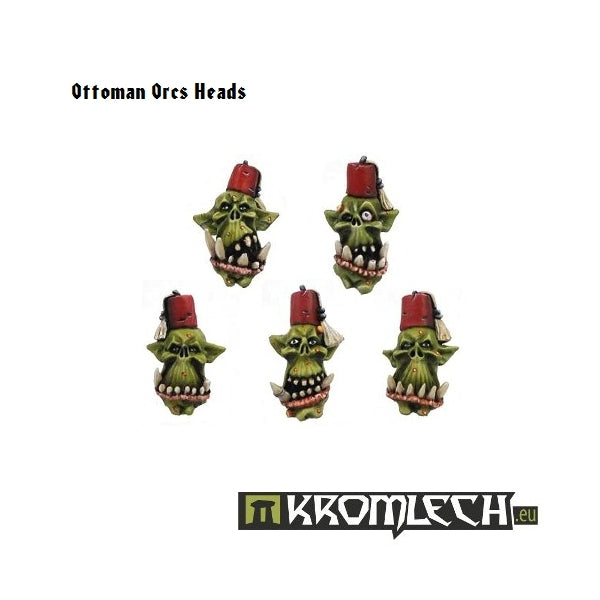 Kromlech Ottoman Orcs Heads (10)
