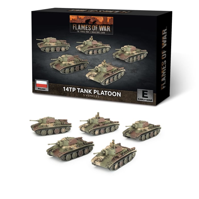 FOW Polish 14TP Tank Platoon