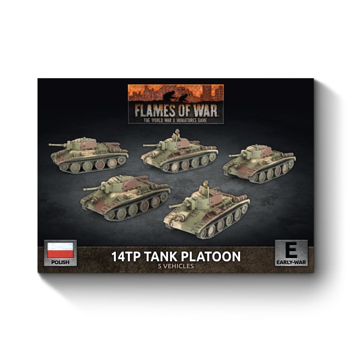 FOW Polish 14TP Tank Platoon