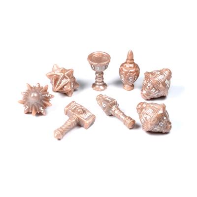 PolyHero Cleric 8 Die Set Radiant Rose