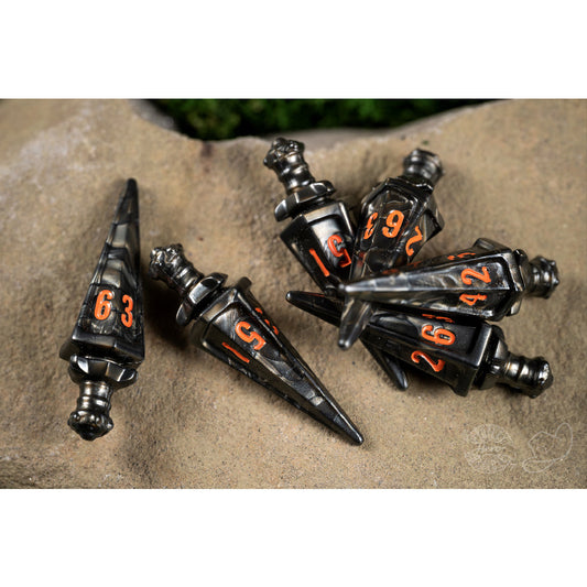 Polyhero Warrior 6d6 Swords Steel