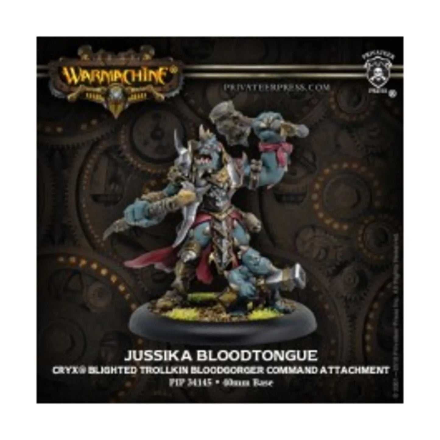 Warmachine Cryx Jussika Bloodtongue