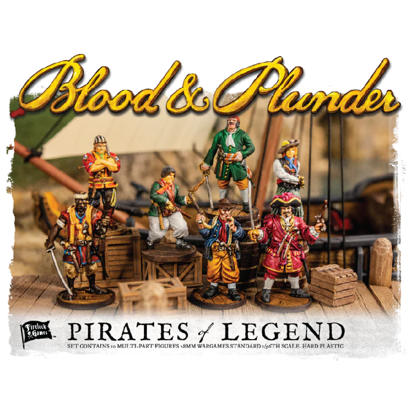 Blood & Plunder Pirates of Legend Captains Box