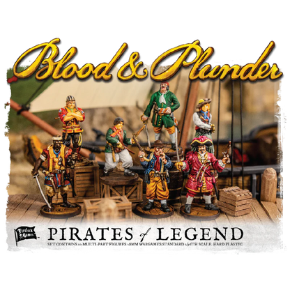 Blood & Plunder Pirates of Legend Captains Box