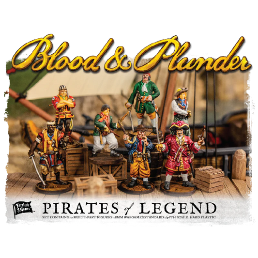 Blood & Plunder Pirates of Legend Captains Box